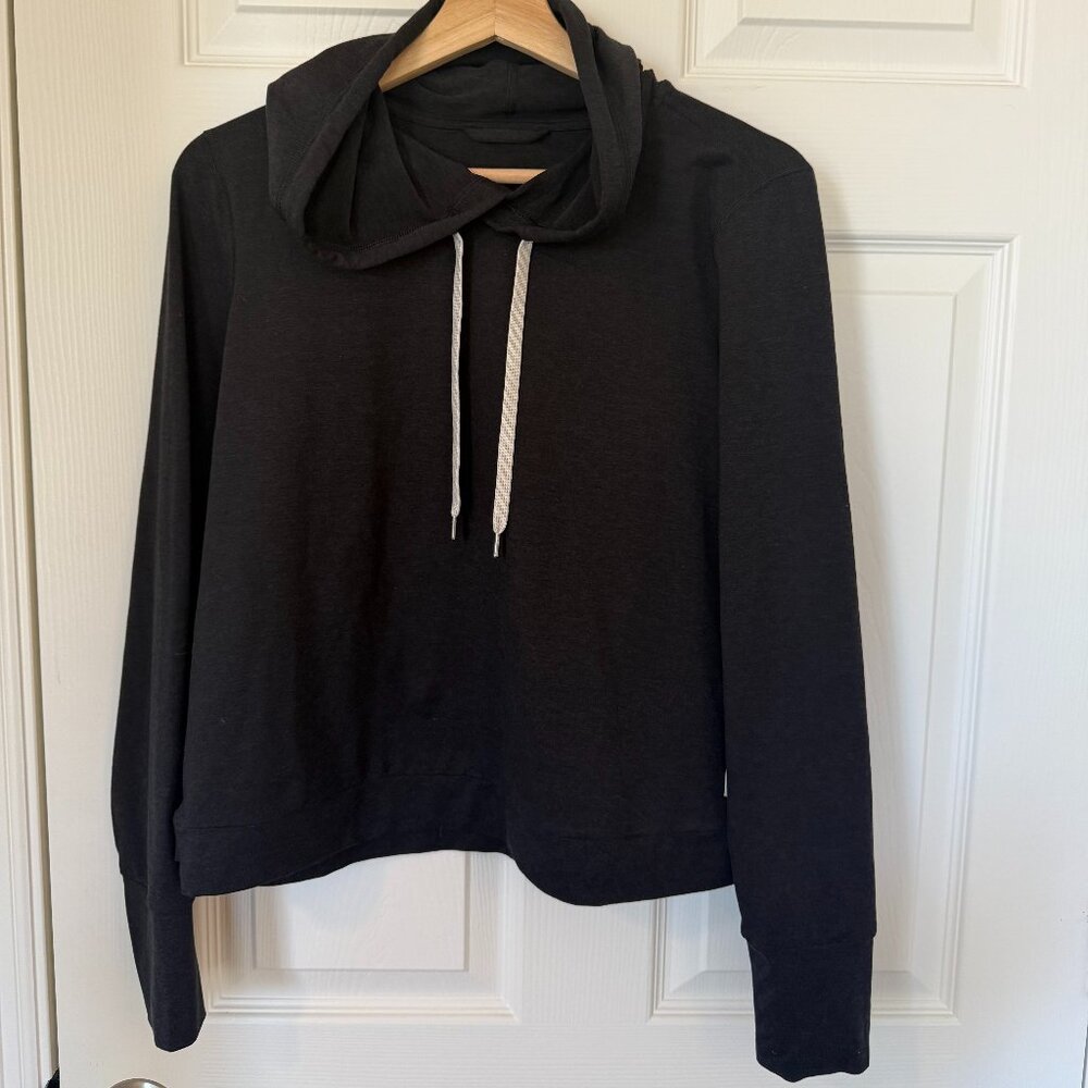 Vouri Halo Essential Hoodie, Size M, Black heather
